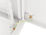 Lanberg WF01-6612-00S Rack 12U Wandmontiertes Regal Grau