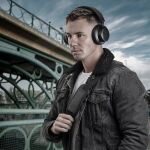 Lindy LH900XW Kopfhörer Verkabelt & Kabellos Kopfband Anrufe/Musik USB Typ-C Bluetooth Schwarz