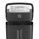 HP One Shred 6CC Aktenvernichter Partikelschnitt-Zerkleinerung 68 dB Schwarz