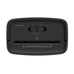HP One Shred 6CC Aktenvernichter Partikelschnitt-Zerkleinerung 68 dB Schwarz