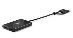 CLUB3D CSV-1475 Videosplitter USB Typ-C 2x HDMI