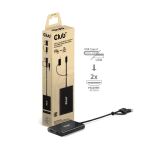 CLUB3D CSV-1475 Videosplitter USB Typ-C 2x HDMI