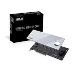 ASUS Hyper M.2 x16 Gen 4 Schnittstellenkarte/Adapter Eingebaut