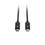 Lindy 31130 Thunderbolt-Kabel 1 m 80 Gbit/s Schwarz