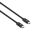 Lindy 31130 Thunderbolt-Kabel 1 m 80 Gbit/s Schwarz
