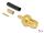 DeLOCK RP-SMA Buchse zum Crimpen RG-174 / RG-316 mit passendem Schrumpfschlauch