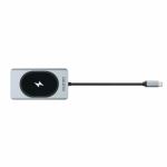 DICOTA D32059 Schnittstellen-Hub USB Typ-C Schwarz, Silber