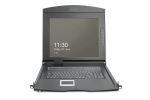 Digitus DS-72221-2GE Konsolenregal 48,3 cm (19") 1920 x 1080 Pixel Schwarz 1U