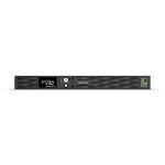 CyberPower PR1000ELCDRT1U Line-Interactive USV 1000VA/800W Rack 1U, Reine Sinuswelle, AVR, LCD, Ausgang (8) IEC, RJ45 Lan Protection, RS232, USB (HID) EPO, Expansion Port für opt. Netzwerkkomunikation