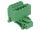 DELOCK Terminalblock Set f. Hutschiene 4Pin m. Schraubverr.