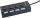 Schwaiger UH4013 Schnittstellen-Hub USB 2.0 480 Mbit/s Schwarz
