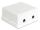 DeLOCK 86207 Drahtverbinder 2x Keystone Weiß