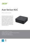 Acer Veriton NUC VN1502G Barebone Mini-PC - Core i5-1334U