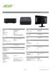 Acer Veriton NUC VN1502G Barebone Mini-PC - Core i5-1334U