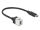 DELOCK Keystone Modul USB-C 5Gbps Bu zu St Kabel 0.25m sw