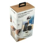 RealPower ChargeAIR Connect Smartphone, Smartwatch, Tablets Schwarz USB Kabelloses Aufladen Drinnen