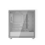 Cooler Master MasterBox 600 White Lite Midi Tower Weiß, Transparent