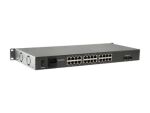 LevelOne FGP-2602W380 Netzwerk-Switch Unmanaged Fast Ethernet (10/100) Power over Ethernet (PoE) Schwarz