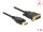 DELOCK Kabel DP 1.2 -> DVI (24+1) St/St 1.0m schwarz 60Hz