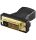 Alcasa HDMI - DVI F/M Schwarz