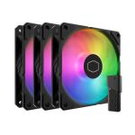 Cooler Master SickleFlow Edge 120 ARGB 3-Pack Fan Kit...
