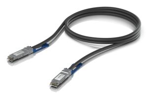 Ubiquiti UACC-DAC-QSFP28-1M InfiniBand/Glasfaserkabel Schwarz