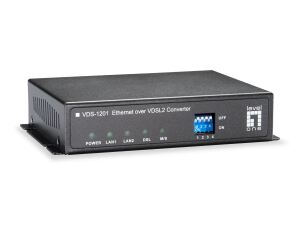 LevelOne VDS-1201 Netzwerk Medienkonverter 100 Mbit/s Schwarz