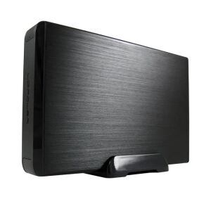 LC-Power LC-35U3-HYDRA Speicherlaufwerksgehäuse HDD-Gehäuse Schwarz 3.5"