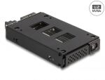 DELOCK Slim Bay Wechselrahmen für 1 x 2.5 U.2 NVMe SSD