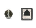 DeLOCK M12 Adapterkabel X-kodiert 8 Pin Stecker zu RJ45 Buchse 50 cm
