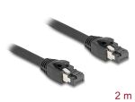 DELOCK RJ45 Netzwerkkabel Cat.8.1S /FTP 2m bis 40 Gbps