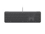 Logitech Signature Slim Wired K620 For Business Tastatur Universal USB QWERTZ Deutsch Graphit