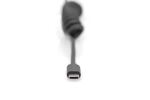 Digitus USB-C - USB-C Spiralkabel, 1m