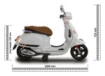 Jamara Ride-on Vespa GTS 125 Aufsitzroller