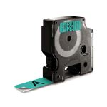 DYMO Original D1-Etikettenband | schwarz auf grün | 19 mm x 7 m | selbstklebendes Schriftband | für LabelManager-Beschriftungsgerät