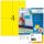HERMA Farbige Etiketten A4 105x148 mm gelb Papier matt 400 St.