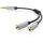 Sharkoon Kabel Adapter 2x3,5 3 Pin > 1x 3,5mm 4 Pin
