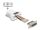 DELOCK Adapter D-Sub15-> D-Sub15Bu/Bu Montagesatz weiß