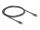 DeLOCK Daten- und Ladekabel USB Type-C zu Lightning für iPhone, iPad und iPod grau 1 m MFi
