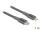 DeLOCK Daten- und Ladekabel USB Type-C zu Lightning für iPhone, iPad und iPod grau 1 m MFi