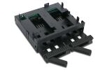 Icy Dock MB732SPO-B Hard Drive Backplane Schwarz
