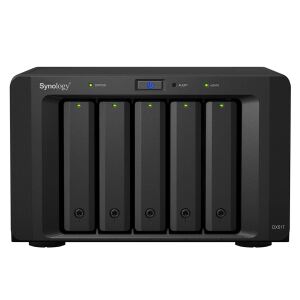 Synology DX517 Disk-Array 0 TB Desktop Schwarz