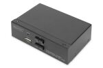 Digitus KVM-Switch, 2-Port, Single-Display, 4K, HDMI®