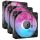 Corsair iCUE LINK RX120 RGB Computergehäuse Ventilator 12 cm Schwarz 3 Stück(e)