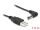 DELOCK Stromkabel USB A -> DC 5,5 x 2,1mm St 90° 1.50m