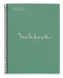 Miquelrius ECO Emotions Notizbuch A4 80 Blätter Grün