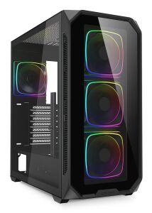 Sharkoon AK5G RGB Midi Tower Schwarz