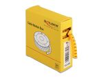 DELOCK Kabelmarker Box, Nr: 2, gelb, 500 Stück