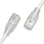 Wantec 7408 Netzwerkkabel Weiß 5 m Cat6a