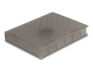 DELOCK Schutzbox für 2.5" HDD / SSD grau